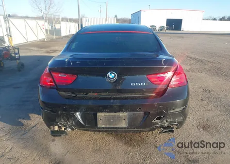 2016 BMW 650I Gran Coupe z USA, uszkodzony, nr VIN WBA6D4C55GD976904